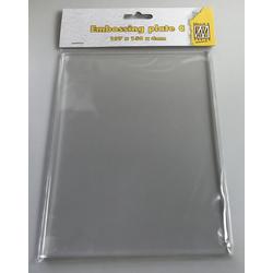 Transparent Plate 197x150x5mm - Plate-C - voor A5 Embossing Machines